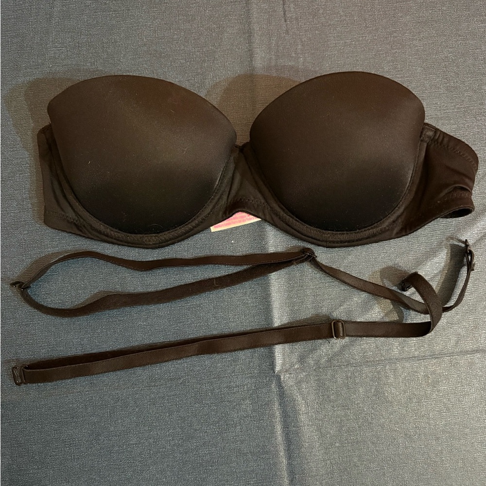 Strapless Black Convertible Bra - Women Intimates